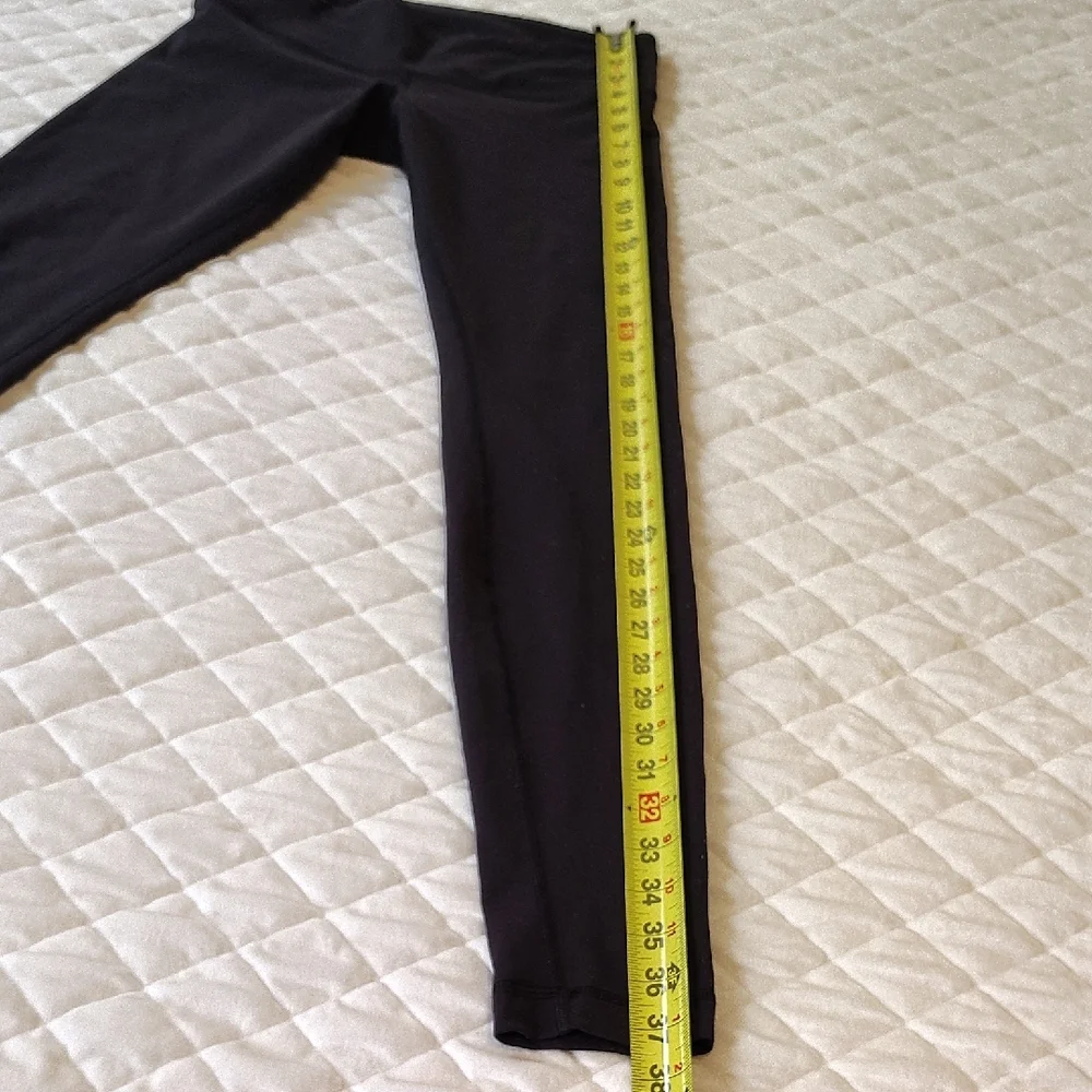 Lululemon Athletica Black Leggings,Size M - Picture 5 of 8